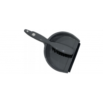 Zestaw Śmieciuszek 2w1 - szufelka z gumką + zmiotka