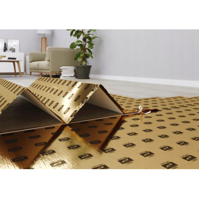 Podkład pod panele - SECURA LVT click Smart 3w1 1,5 mm (6,25 m2) ZŁOTY