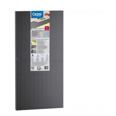 Podkład pod panele - Cezar EXPERT (arkusz 1,00 x 0,50 m) gr. 5,0 mm szary (op. 5 m2)