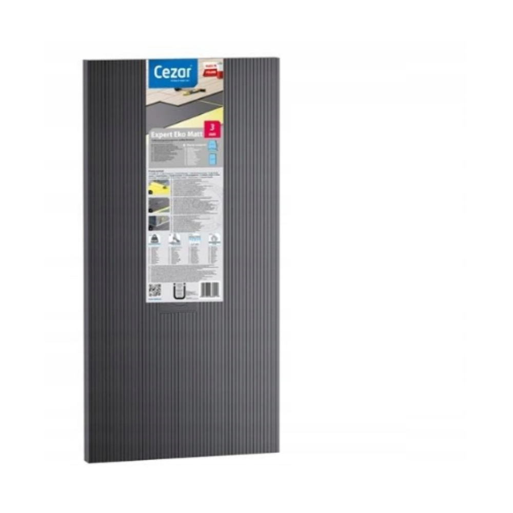 Podkład pod panele - Cezar EXPERT (arkusz 1,00 x 0,50 m) gr. 3,0 mm szary (op. 5 m2)