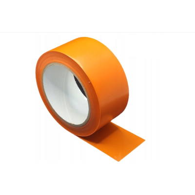 Taśma malarska PVC pomarańczowa 50mm/33m