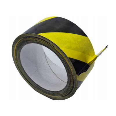 Taśma ostrzegawcza żółto-czarna 50/33M