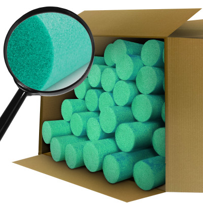 Makaron do pływania 60 mm dł. 160 cm - zielony 50 szt. karton