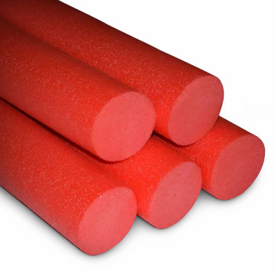 Makaron do pływania 60 mm dł. 160 cm - czerwony 50 szt. karton