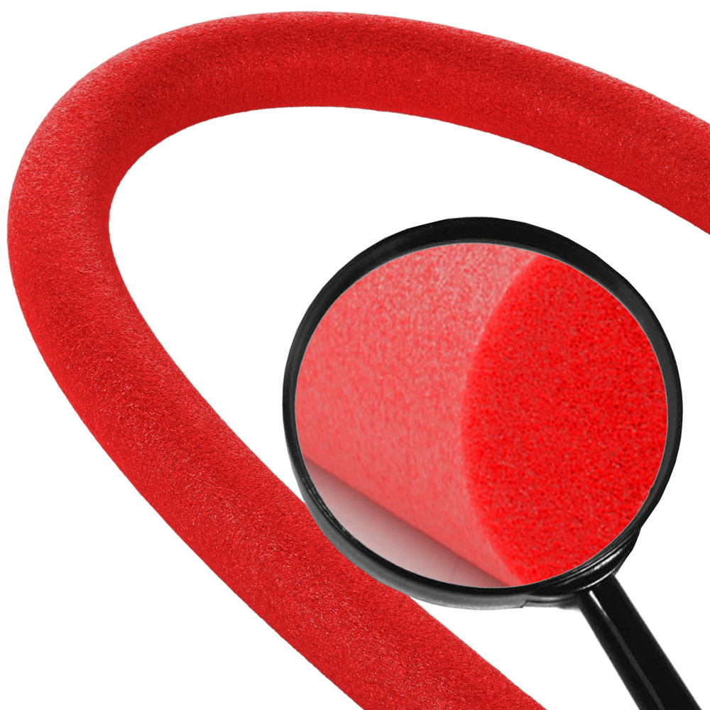 Makaron do pływania 60 mm dł. 160 cm - czerwony