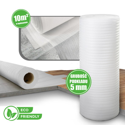 Pianka polietylowa 5/1000/10 mb - biała