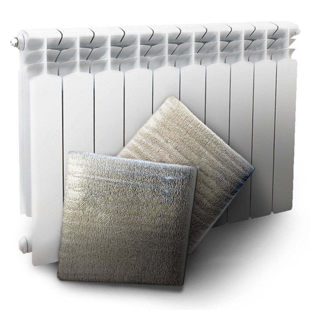 Ekran zagrzejnikowy - formatka 0,5 m x 0,5 m x 3 mm (4 szt op. - 1 m2)