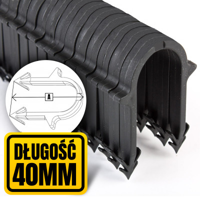 Spinki do takera 40 mm - 300 szt