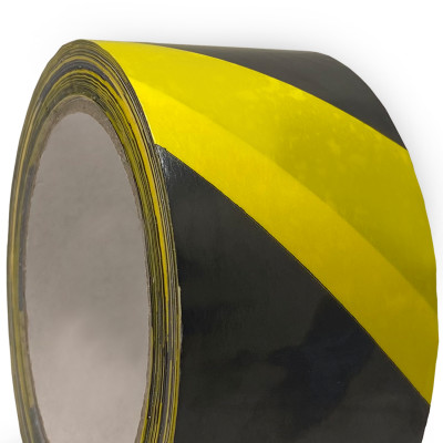 Taśma ostrzegawcza żółto-czarna 50/33M