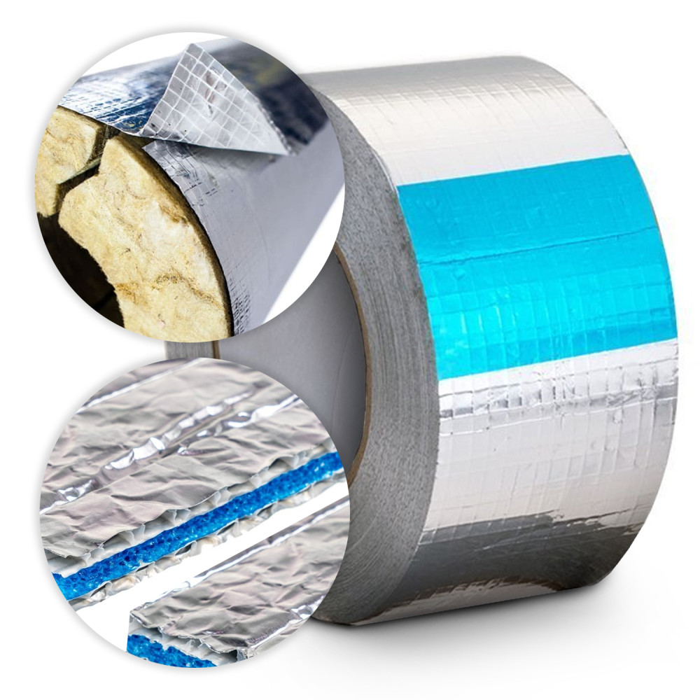 Taśma ALU zbrojona - 100mm/50mb