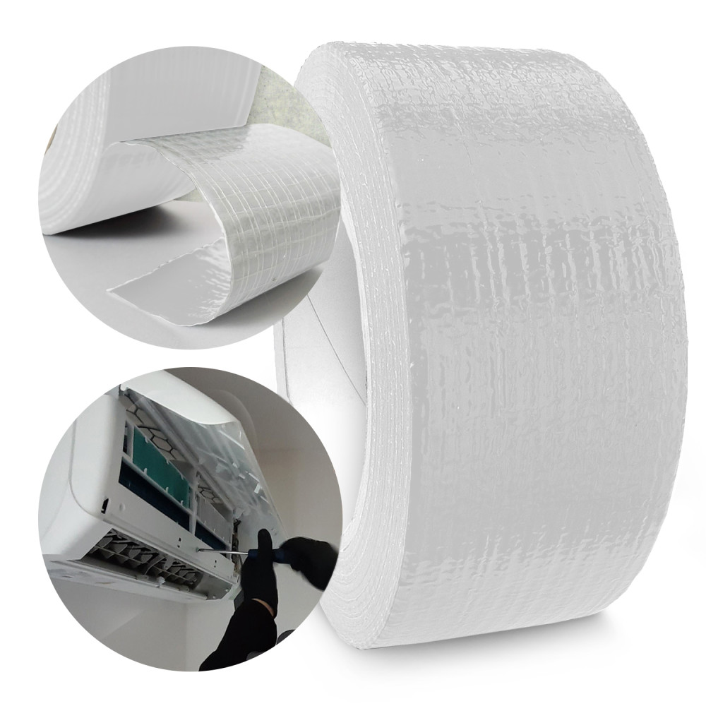 Taśma DUCT biała - 48mm/50mb