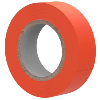 Taśma ostrzegawcza samoprzylepna PVC czerwona 50/33m