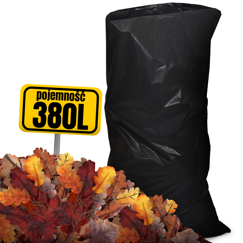 Worki na gruz lub liście - 380 L (10 szt)