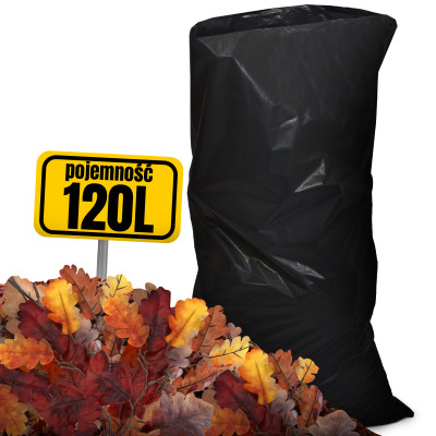 Worki na gruz i liście - 120 L (10 szt)