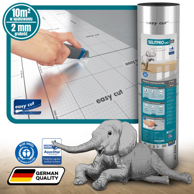 Podkład pod panele SELITPRO XPO 2 mm AQUA STOP 10m2
