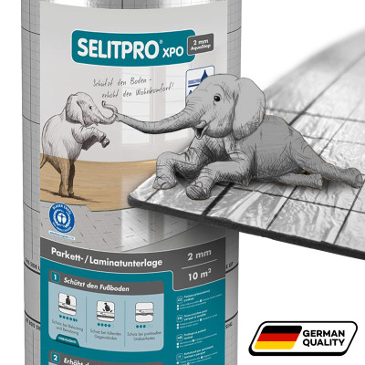 Podkład pod panele SELITPRO XPO 2 mm AQUA STOP 10m2