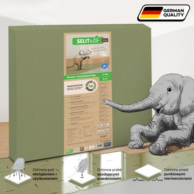 Podkład pod panele SelitECO 5mm 6m² zielony