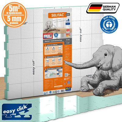 Podkład pod panele 5mm SELITAC AQUASTOP 5m2