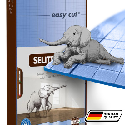 Podkład pod panele SELITBLOC 1 mm 15 m2 + TAŚMA ALU GRATIS