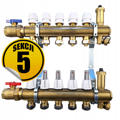 ROZDZIELACZ MOSIĘŻNY PREMIUM 11 EUROKONUSY 16 X 1,5 SEKCJI 5 CAPRICORN
