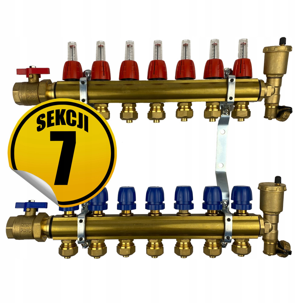 ROZDZIELACZ MOSIĘŻNY PREMIUM1 SEKCJI 7 CAPRICORN