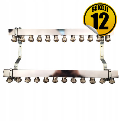 ROZDZIELACZ ZE STALI NIERDZEWNEJ DO C.O. SOLID1 SEKCJI 12 CAPRICORN