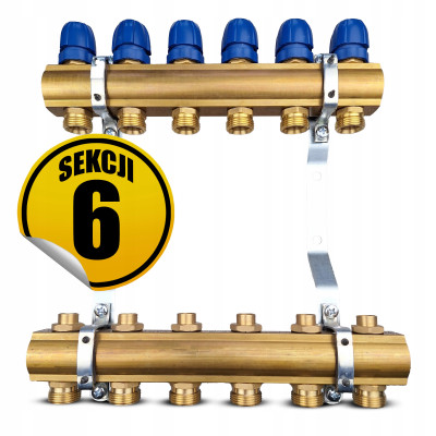 CAPRICORN Rozdział mosiężny OPTIMUM2, 6 sekcji.