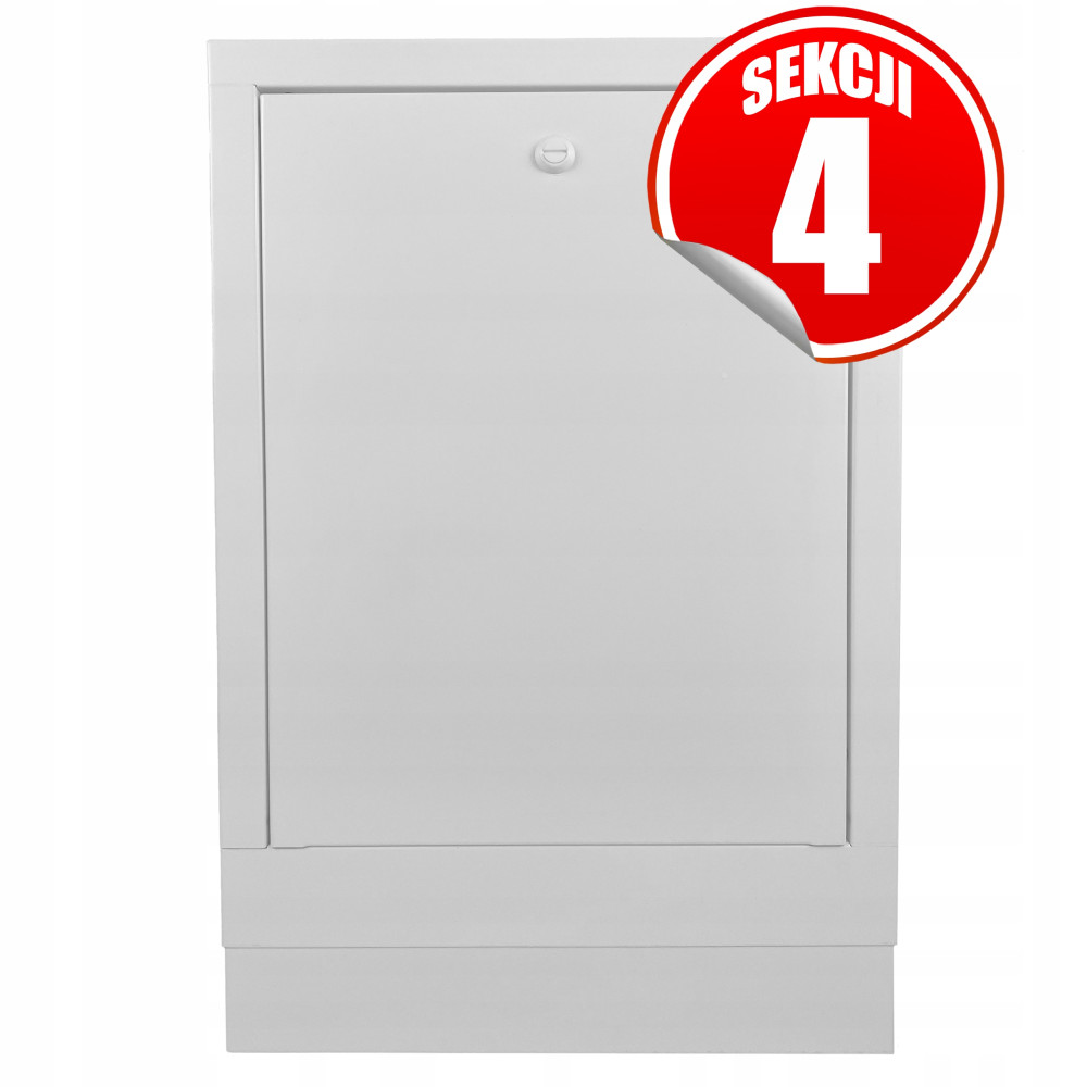 Szafka podtynkowa z maskownicą do 4 sekcji na monetę 335/560 CAPRICORN