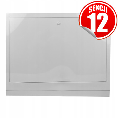 Szafka podtynkowa z maskownicą do 12 sekcji na monetę CAPRICORN