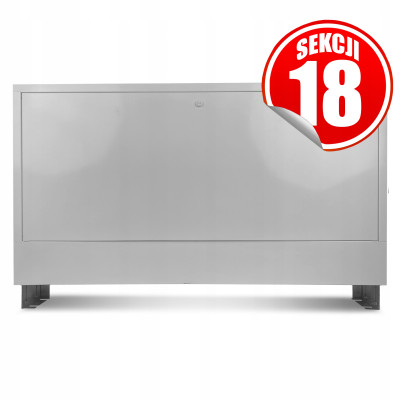 Szafka podtynkowa do 18 sekcji z zamkiem na monetę 1130/713 CAPRICORN