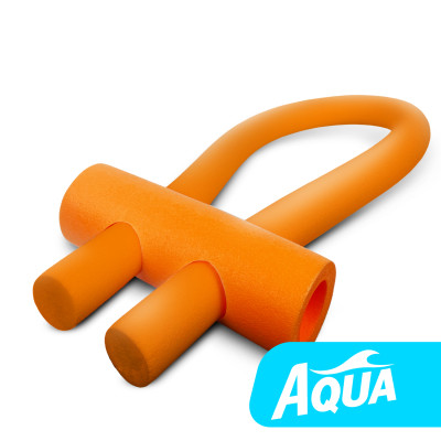 Makaron do pływania 60 mm dł. 160 cm - pomarańczowy